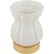 Стакан для зубных щеток Migliore Olivia 17476 Белый Золото