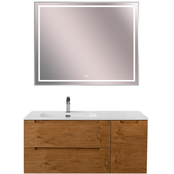 Тумба под раковину BelBagno Etna 100 L ETNA-1000-2C-1A-SO-RN-L подвесная Rovere Nature Тумба под раковину BelBagno Etna 100 L ETNA-1000-2C-1A-SO-RN-L подвесная Rovere Nature