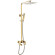 Душевая система Abber Daheim AF8216G Золото матовое Душевая система Abber Daheim AF8216G Золото матовое