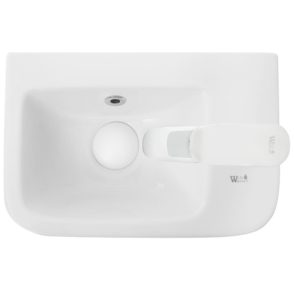 Раковина WeltWasser Aisbach 10100 R 37 10000004591 Белый глянец Раковина WeltWasser Aisbach 10100 R 37 10000004591 Белый глянец