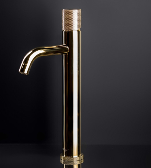 Смеситель для раковины Boheme Stick 122-GG.2 Золото Смеситель для раковины Boheme Stick 122-GG.2 Золото