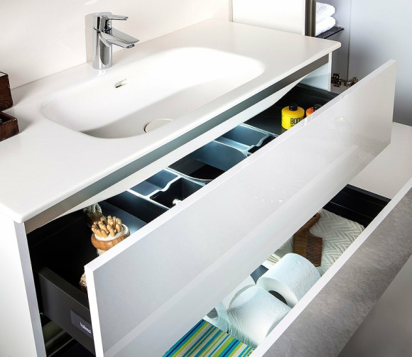 Тумба под раковину Boheme Armadi Art Vallessi 100 837-100-W подвесная White