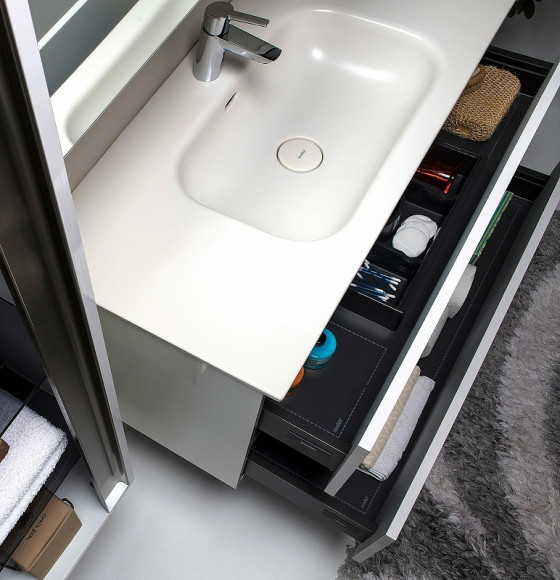 Тумба под раковину Boheme Armadi Art Vallessi 100 837-100-W подвесная White