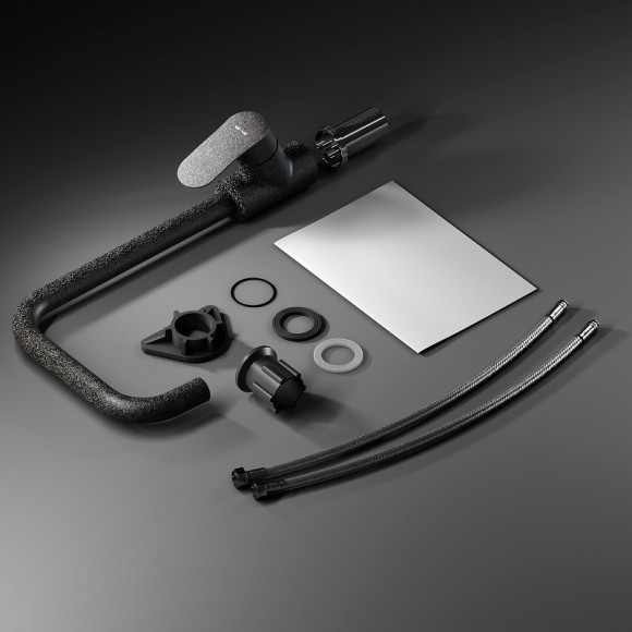 Смеситель для кухни AM.PM Like F8006022 Черный