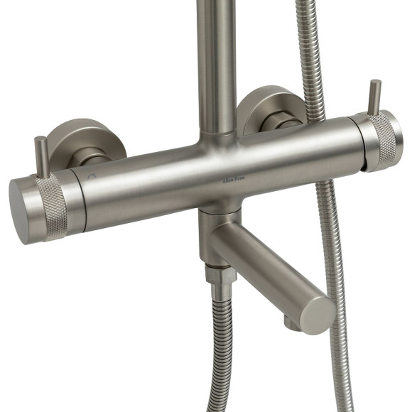 Душевая система Allen Brau Priority 5.31A10-BN Никель брашированный Душевая система Allen Brau Priority 5.31A10-BN Никель брашированный