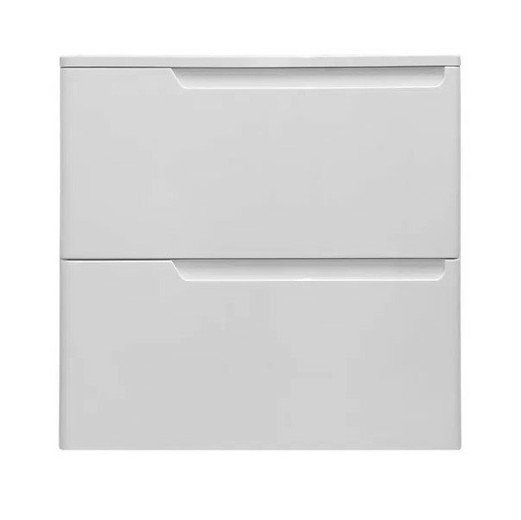 Тумба с раковиной Эстет Kare Luxe 60 ФР-00007074 подвесная Белая