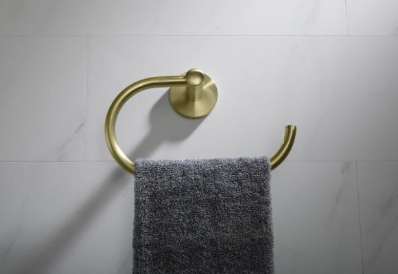 Полотенцедержатель Timo Saona 13050/17 Золото матовое