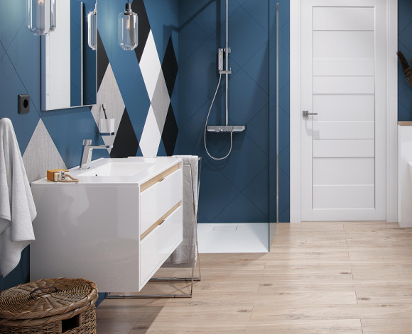 Тумба под раковину Excellent Tuto 60 MLEX.0103.600.WHBL подвесная Белый Дуб