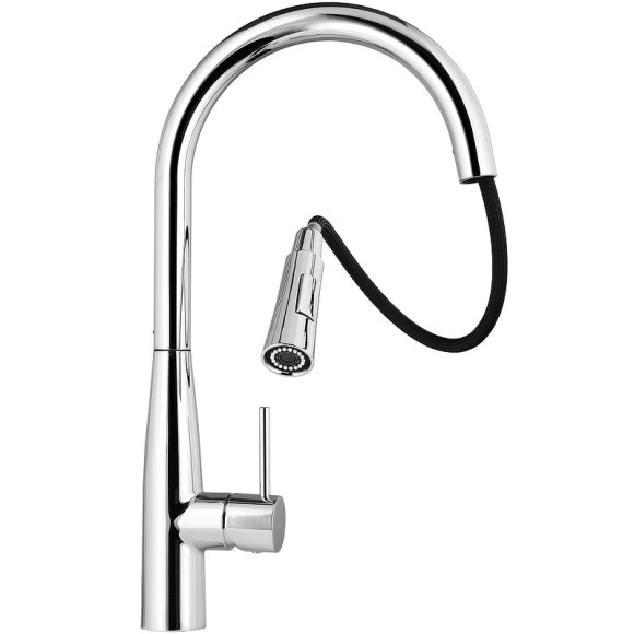 Смеситель для кухни Raiber Graceful RP-011 Хром Смеситель для кухни Raiber Graceful RP-011 Хром