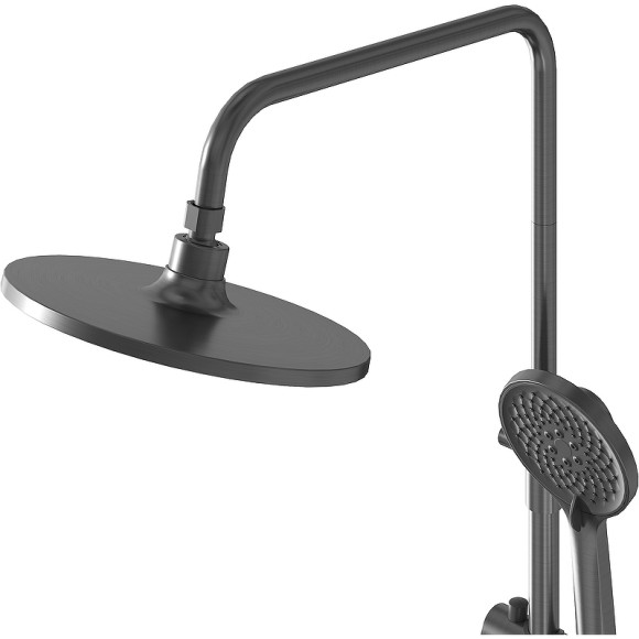 Душевая система Grossman Galaxy 500.K35.01.420 Графит брашированный Душевая система Grossman Galaxy 500.K35.01.420 Графит брашированный