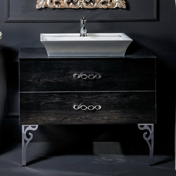 Тумба под раковину Boheme Armadi Art NeoArt 80 831-080-BW подвесная Black Wood Тумба под раковину Boheme Armadi Art NeoArt 80 831-080-BW подвесная Black Wood