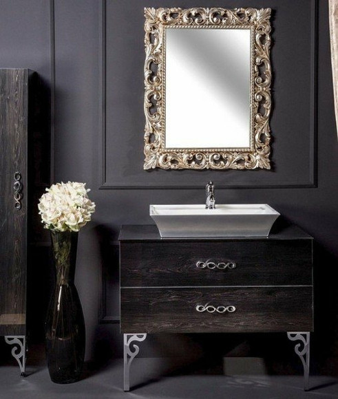 Тумба под раковину Boheme Armadi Art NeoArt 80 831-080-BW подвесная Black Wood Тумба под раковину Boheme Armadi Art NeoArt 80 831-080-BW подвесная Black Wood