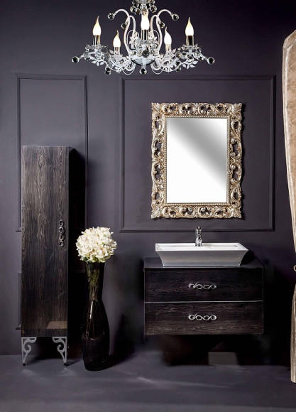 Тумба под раковину Boheme Armadi Art NeoArt 80 831-080-BW подвесная Black Wood Тумба под раковину Boheme Armadi Art NeoArt 80 831-080-BW подвесная Black Wood