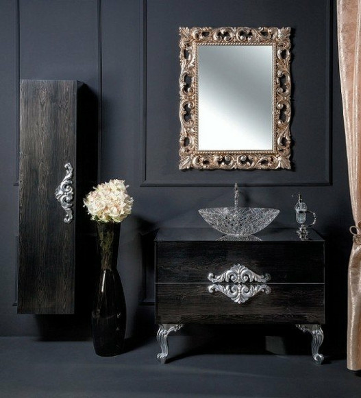 Тумба под раковину Boheme Armadi Art NeoArt 80 831-080-BW подвесная Black Wood Тумба под раковину Boheme Armadi Art NeoArt 80 831-080-BW подвесная Black Wood