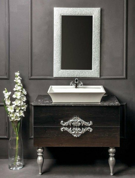 Тумба под раковину Boheme Armadi Art NeoArt 80 831-080-BW подвесная Black Wood Тумба под раковину Boheme Armadi Art NeoArt 80 831-080-BW подвесная Black Wood