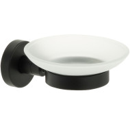 Мыльница Fixsen Comfort Black FX-86008 Черная матовая Мыльница Fixsen Comfort Black FX-86008 Черная матовая