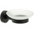 Мыльница Fixsen Comfort Black FX-86008 Черная матовая