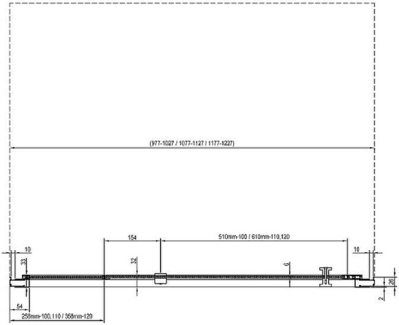 Душевая дверь Ravak Nexty NDOP2-120 03OG0U00Z1 профиль Сатин стекло Transparent Душевая дверь Ravak Nexty NDOP2-120 03OG0U00Z1 профиль Сатин стекло Transparent