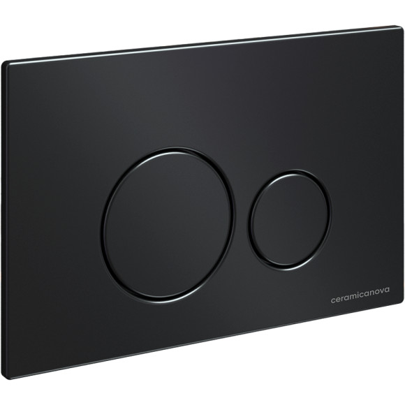 Комплект унитаза с инсталляцией Ceramicanova Balearica CN6000_1001B_1000 с сиденьем Микролифт и Черной матовой клавишей смыва Комплект унитаза с инсталляцией Ceramicanova Balearica CN6000_1001B_1000 с сиденьем Микролифт и Черной матовой клавишей смыва