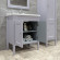 Тумба под раковину Caprigo Albion Concept 70 34011-SF028 Серая матовая