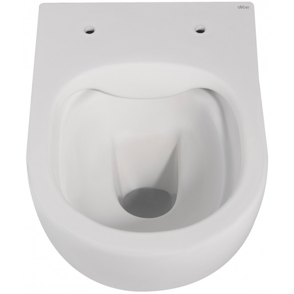 Унитаз Abber Bequem AC1100MW подвесной Белый матовый с сиденьем Микролифт Унитаз Abber Bequem AC1100MW подвесной Белый матовый с сиденьем Микролифт