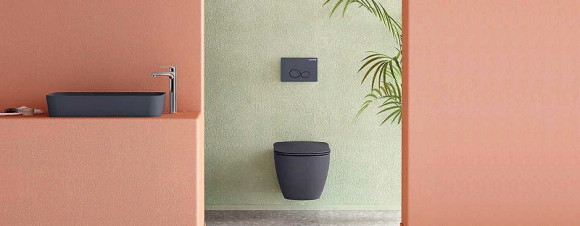 Унитаз биде Creavit Free FE322-00AM00E-0000 подвесной Антрацит без сиденья Унитаз биде Creavit Free FE322-00AM00E-0000 подвесной Антрацит без сиденья