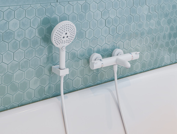 Держатель ручного душа Hansgrohe Porter E 28387700 Белый матовый