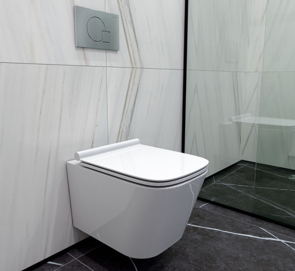 Унитаз Caprigo Style S-1203 подвесной с сиденьем Микролифт