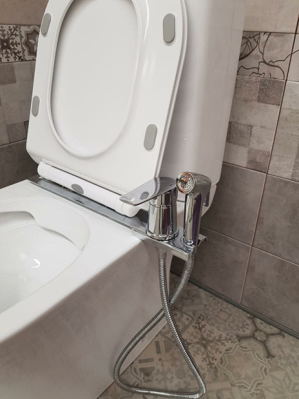 Гигиенический душ со смесителем Orange Sofi M43-831cr Хром Гигиенический душ со смесителем Orange Sofi M43-831cr Хром