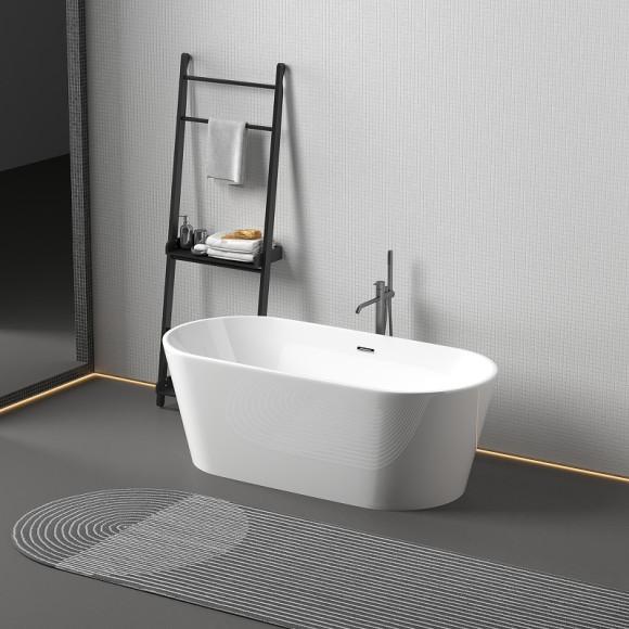 Акриловая ванна Sancos Mimi 170x80 FB01 без гидромассажа Акриловая ванна Sancos Mimi 170x80 FB01 без гидромассажа