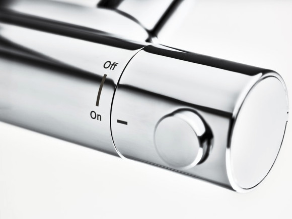 Смеситель для душа Ravak Puri PU 033.00/150 X070116 с термостатом Хром Смеситель для душа Ravak Puri PU 033.00/150 X070116 с термостатом Хром