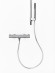 Смеситель для душа Ravak Puri PU 033.00/150 X070116 с термостатом Хром Смеситель для душа Ravak Puri PU 033.00/150 X070116 с термостатом Хром