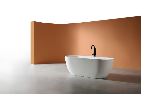 Ванна из искусственного камня Abber Frankfurt 170x75 AM9941 Белая матовая без гидромассажа Ванна из искусственного камня Abber Frankfurt 170x75 AM9941 Белая матовая без гидромассажа