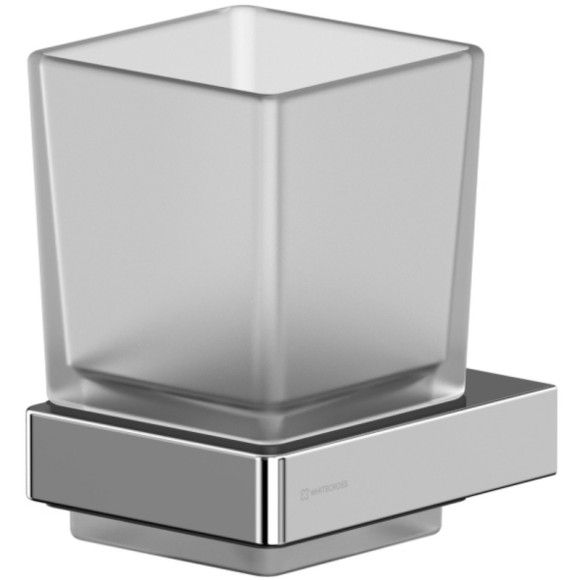 Стакан для зубных щеток Whitecross Cubo chrome CU2430CR Хром
