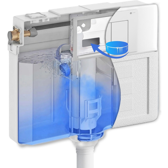 Инсталляция Point Элемент PN45122 для унитаза без клавиши смыва