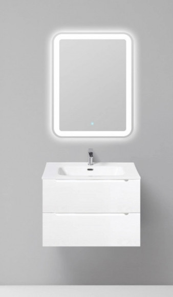 Тумба под раковину BelBagno ETNA 39-700/390-2C-SO-BL-P подвесная Bianco Lucido Тумба под раковину BelBagno ETNA 39-700/390-2C-SO-BL-P подвесная Bianco Lucido