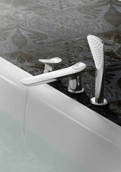 Смеситель на борт ванны Kludi Ambienta 534470575 Хром