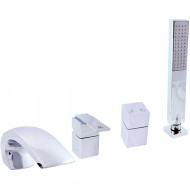 Смеситель на борт ванны Rav Slezak Loira LR572.5P Хром