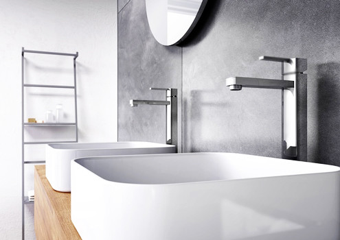 Смеситель для раковины Webert Azeta New AA830402015 Хром глянцевый