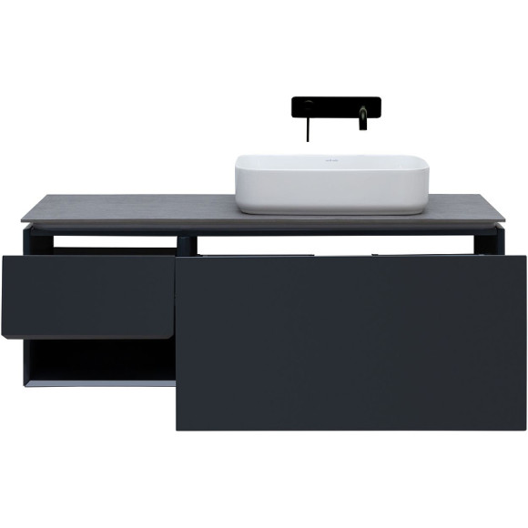 Тумба под раковину Allen Brau Infinity 120 R 1.21008.AM подвесная Антрацит матовый Тумба под раковину Allen Brau Infinity 120 R 1.21008.AM подвесная Антрацит матовый