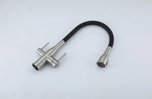 Смеситель для кухни Gappo G4399-65 Сатин Черный Смеситель для кухни Gappo G4399-65 Сатин Черный