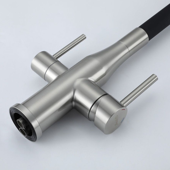 Смеситель для кухни Gappo G4399-65 Сатин Черный Смеситель для кухни Gappo G4399-65 Сатин Черный