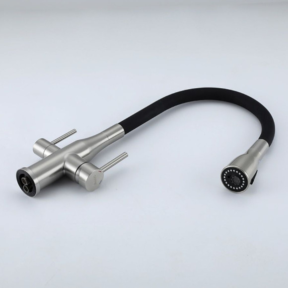 Смеситель для кухни Gappo G4399-65 Сатин Черный Смеситель для кухни Gappo G4399-65 Сатин Черный