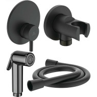Гигиенический душ со смесителем Ideal Standard Ideal Spray BD651XG Черный матовый