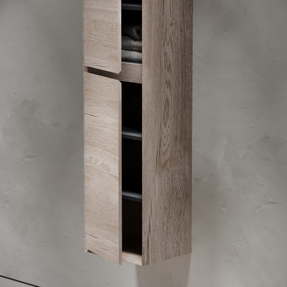 Шкаф пенал Sancos Marmi 1.0 35 PMR35EG подвесной Дуб галифакс натуральный Шкаф пенал Sancos Marmi 1.0 35 PMR35EG подвесной Дуб галифакс натуральный