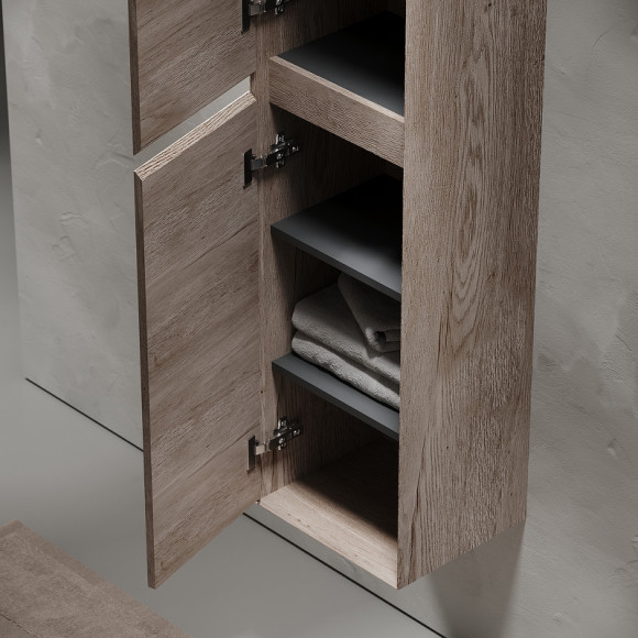 Шкаф пенал Sancos Marmi 1.0 35 PMR35EG подвесной Дуб галифакс натуральный Шкаф пенал Sancos Marmi 1.0 35 PMR35EG подвесной Дуб галифакс натуральный