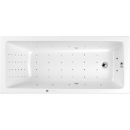 Акриловая ванна Whitecross Wave 160x80 0101.160080.100.NANO.CR с гидромассажем