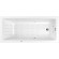 Акриловая ванна Whitecross Wave 160x80 0101.160080.100.NANO.CR с гидромассажем Акриловая ванна Whitecross Wave 160x80 0101.160080.100.NANO.CR с гидромассажем