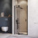 Душевая дверь RGW Hotel HO-014-B 100 350601410-14 профиль Черный стекло прозрачное