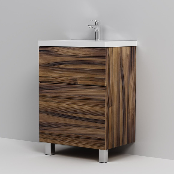 Тумба под раковину AM.PM Gem 60 M90FSX0602HF Орех